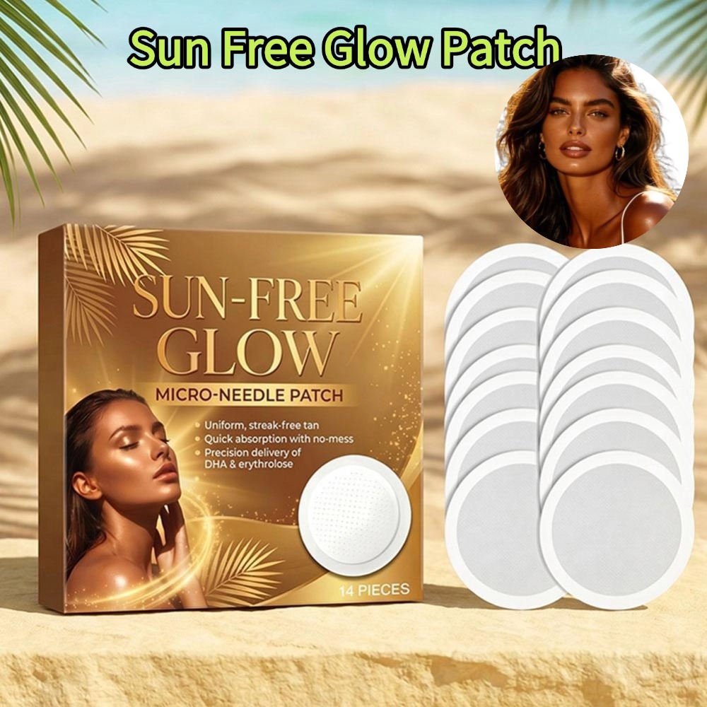 Skincare Glow - 14 قطعة من لاصقات التسمير الذاتي