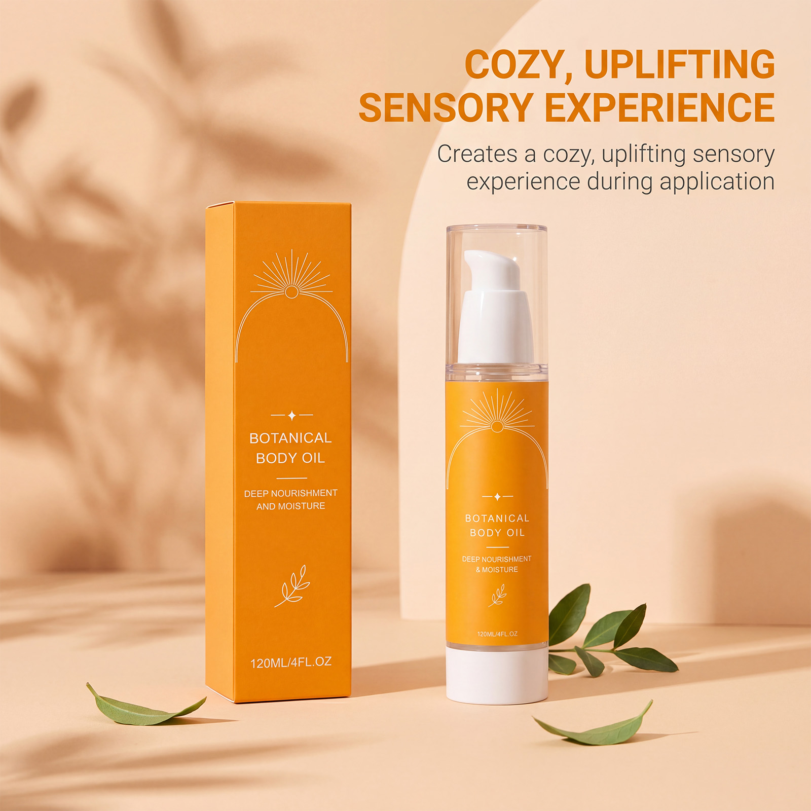 Skincare Glow - زيت ترطيب الجسم النباتي الأساسي الجديد