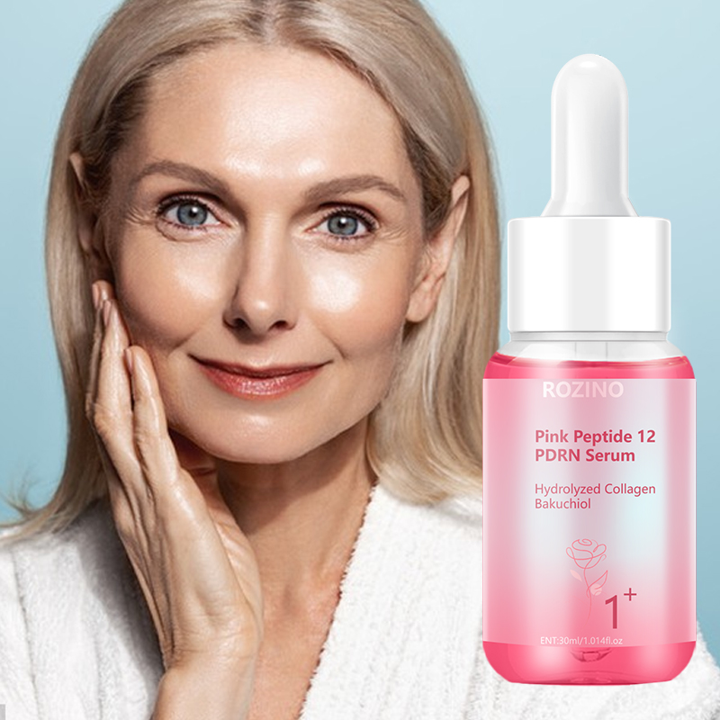 سيروم ROZINO Pink Peptide 12 P - مراجعة Skincare Basic وسعره