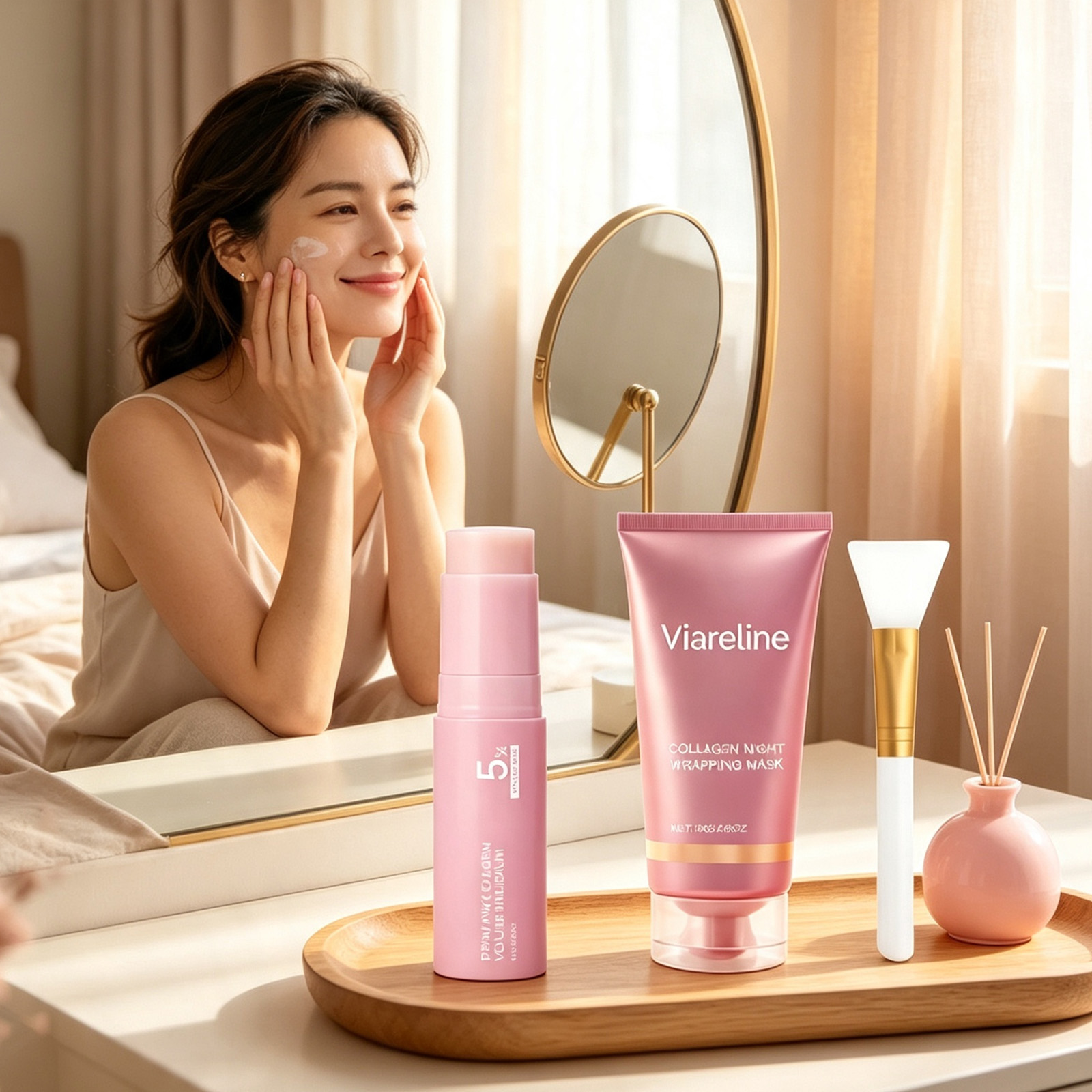 مجموعة العناية بالوجه بالكولاج - مراجعة Skincare Basic وسعره