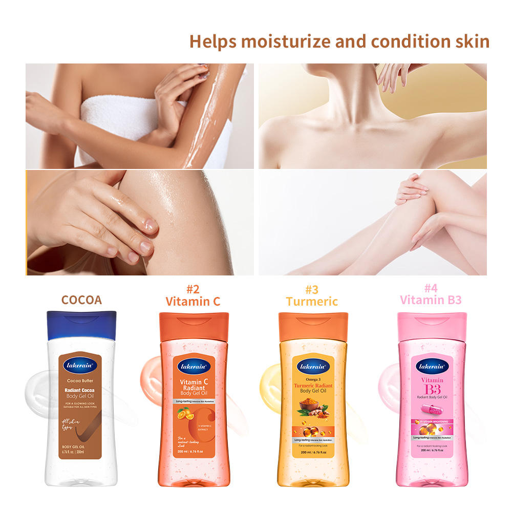 جل زيت الجسم المشرق بفيتامين س - مراجعة Skincare Glow وسعره