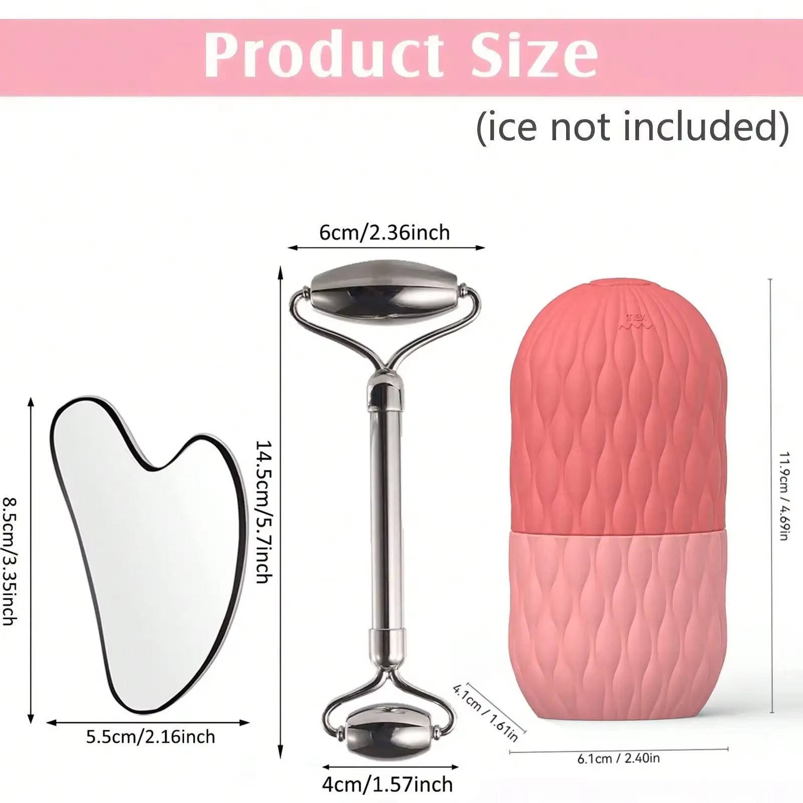 مجموعة أداة تدليك الثلج وغوا ش - مراجعة Skincare Glow وسعره