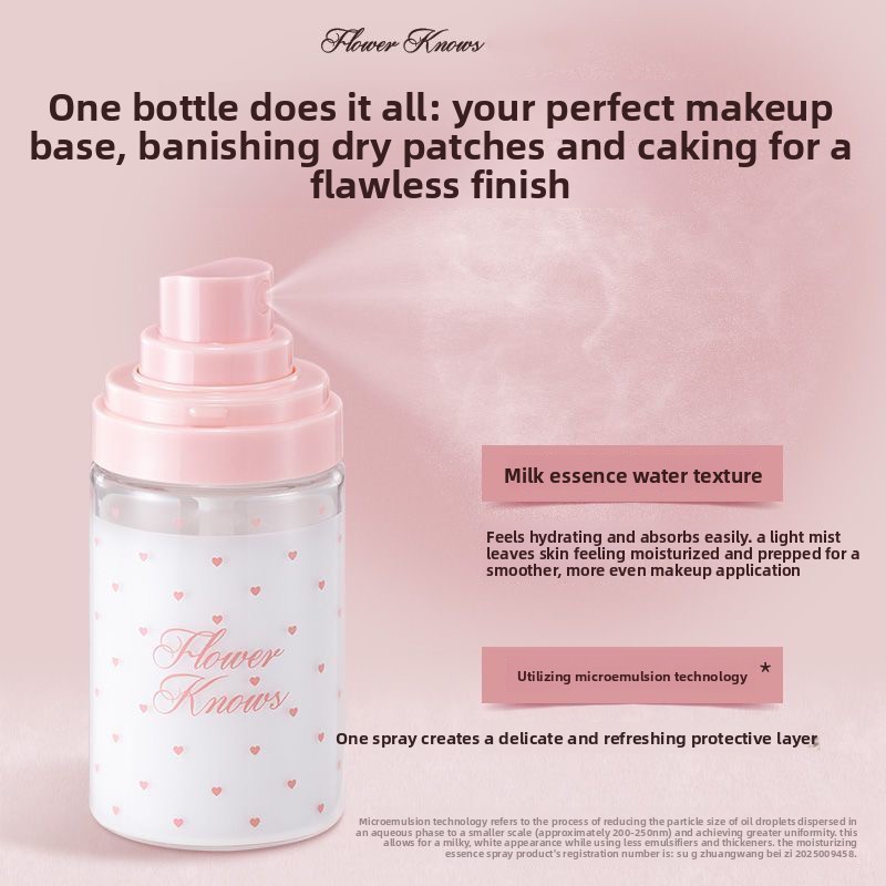بخاخ أساس مكياج FlowerKnow مرط - مراجعة Skincare Basic وسعره