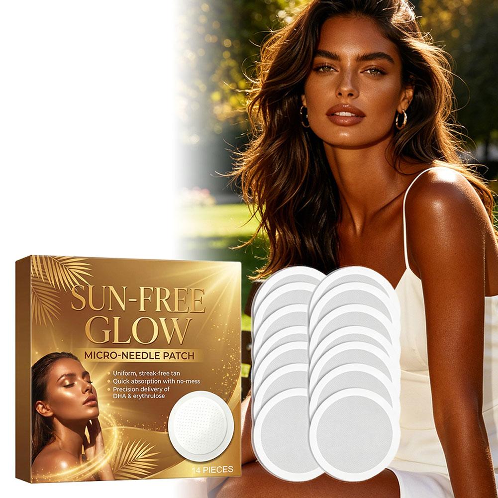 14 قطعة من لاصقات التسمير الذا - مراجعة Skincare Glow وسعره