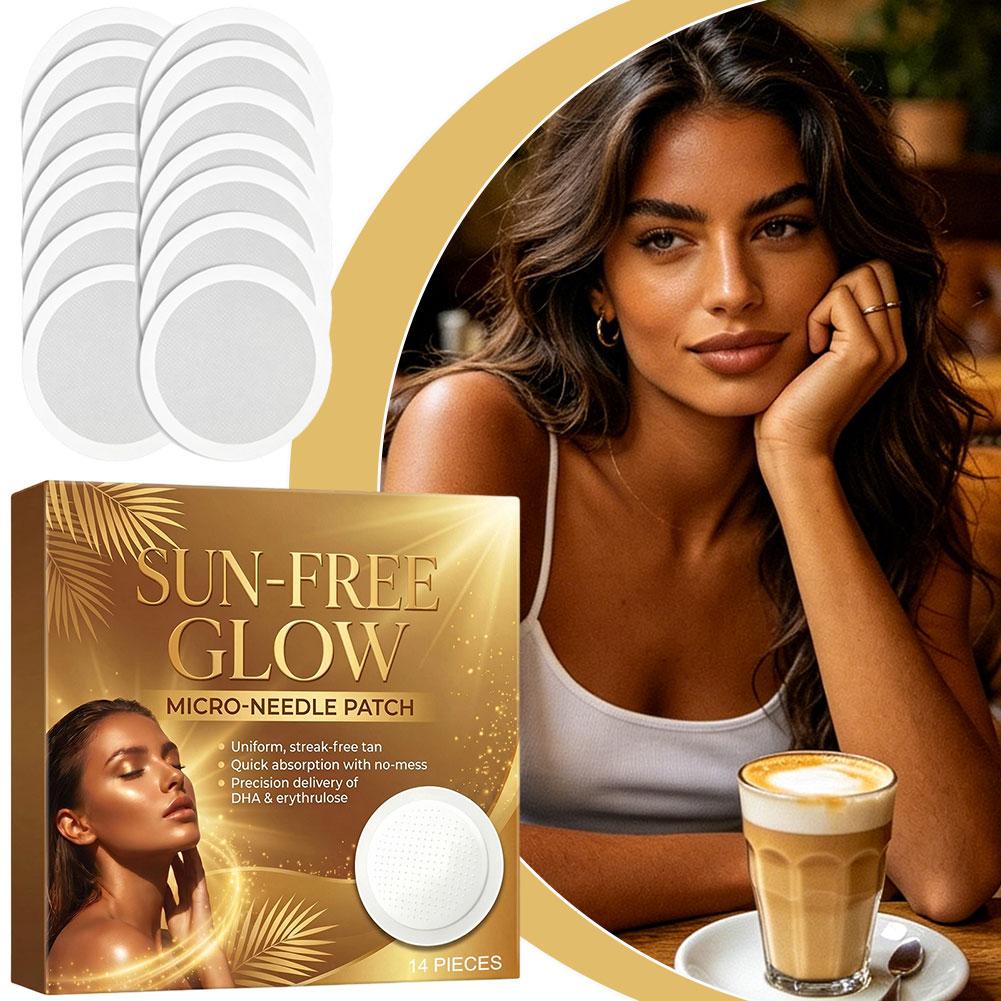 14 قطعة من لاصقات التسمير الذا - مراجعة Skincare Glow وسعره